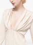 AZ FACTORY Aphrodite gesmockte midi-jurk Beige - Thumbnail 3