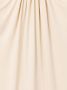 AZ FACTORY Aphrodite gesmockte midi-jurk Beige - Thumbnail 4
