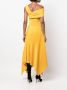 AZ FACTORY Asymmetrische maxi-jurk Geel - Thumbnail 4