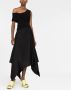 AZ FACTORY Asymmetrische maxi-jurk Zwart - Thumbnail 2