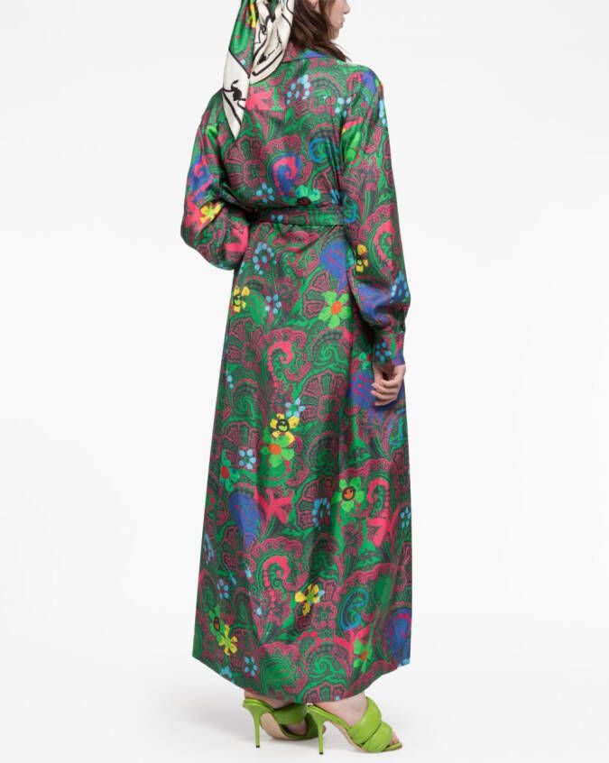 AZ FACTORY Jurk met paisley-print Veelkleurig