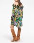 AZ FACTORY x Lutz Huelle off-shoulder jurk Blauw - Thumbnail 3