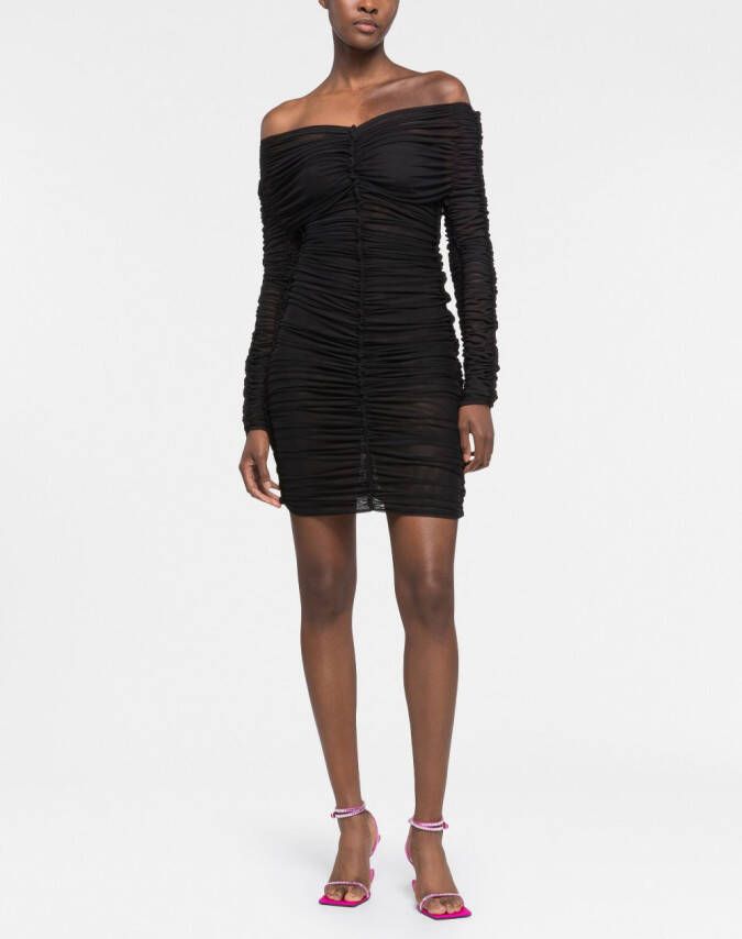 AZ FACTORY Off-shoulder jurk Zwart