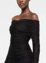 AZ FACTORY Off-shoulder jurk Zwart - Thumbnail 4