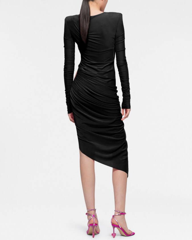AZ FACTORY x Ester Manas asymmetrische jurk Zwart