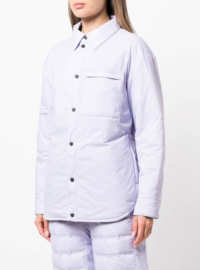 Aztech Mountain Pillow gewatteerd shirtjack Paars