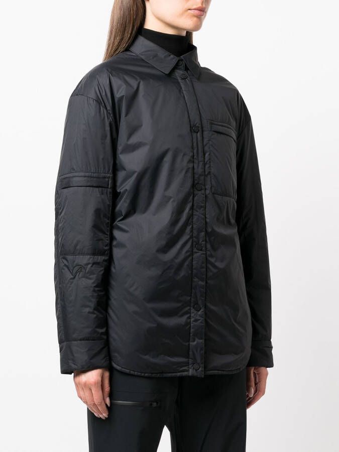 Aztech Mountain Pillow gewatteerd shirtjack Zwart