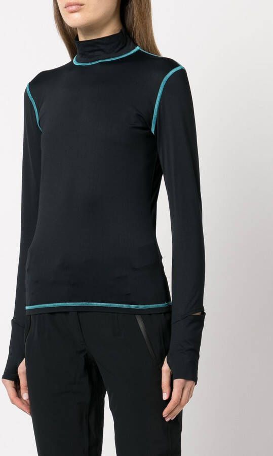 Aztech Mountain Sweater met print Zwart