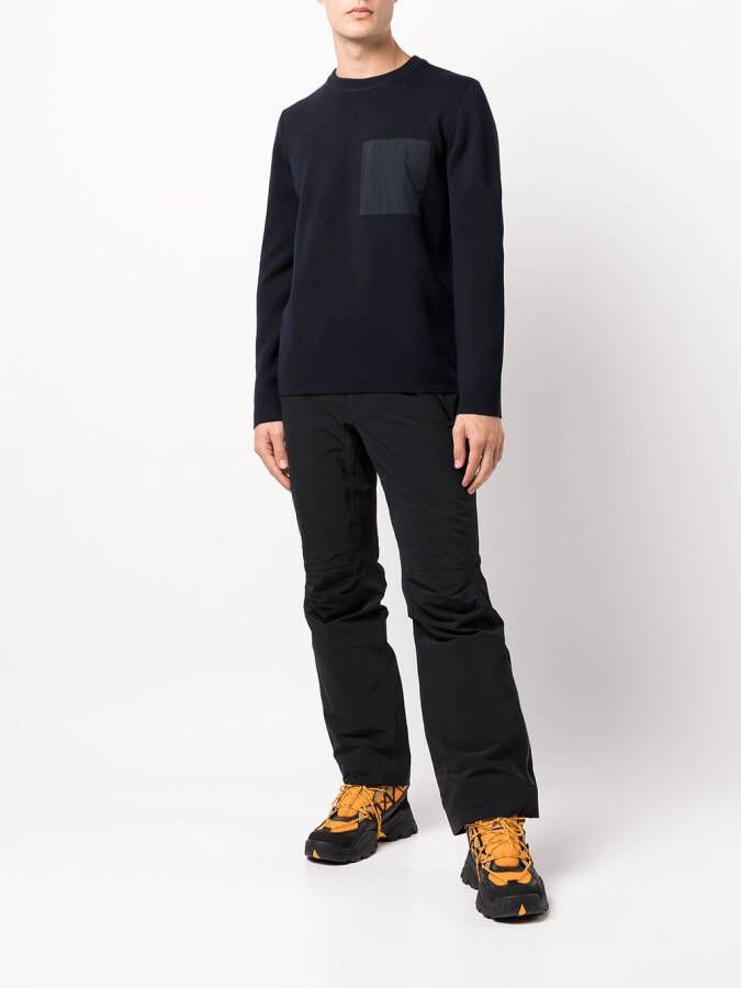 Aztech Mountain Matterhorn fleece trui Blauw