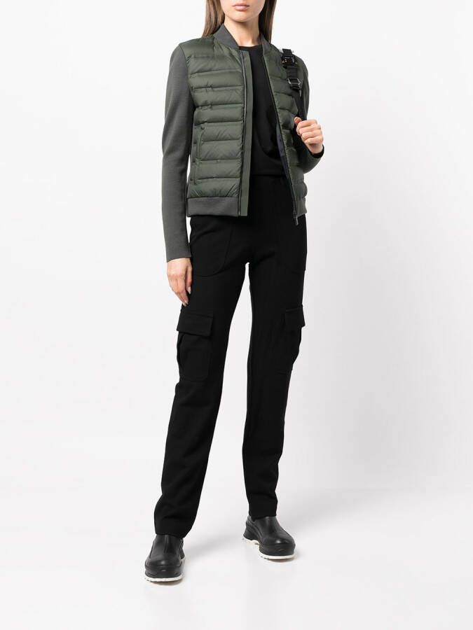 Aztech Mountain Vest met veren Groen