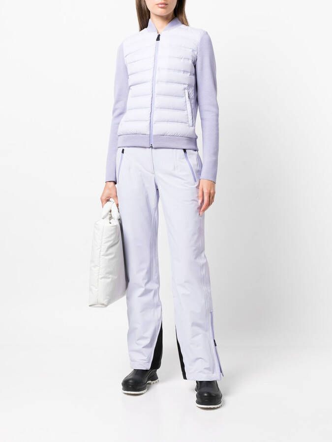 Aztech Mountain Vest met veren Paars