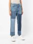 B SIDES Jeans met patchwork Blauw - Thumbnail 3
