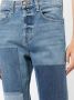 B SIDES Jeans met patchwork Blauw - Thumbnail 5