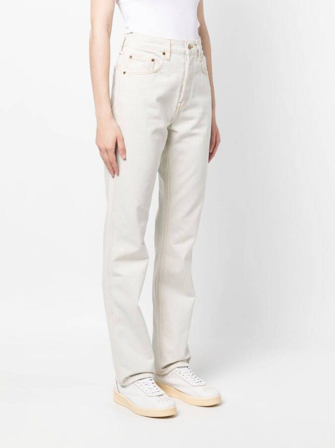 B SIDES Straight jeans Beige