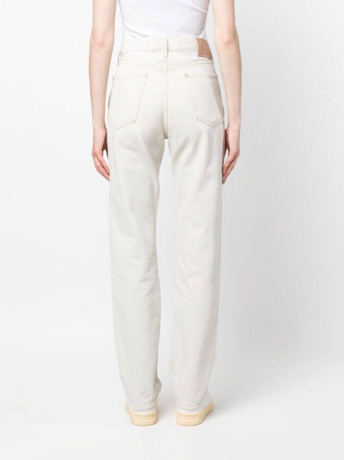 B SIDES Straight jeans Beige