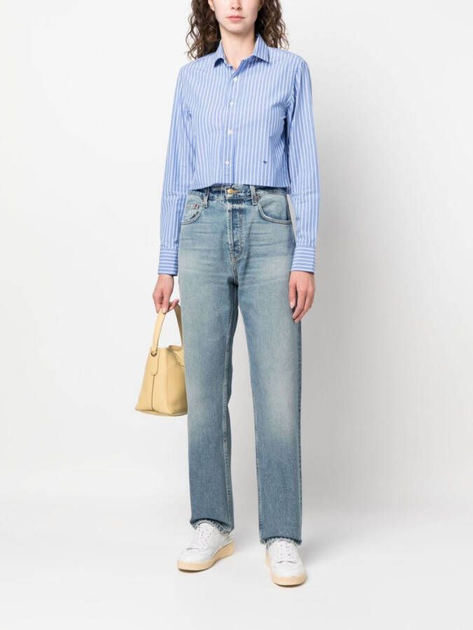 B SIDES Straight jeans Blauw