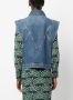 Ba&Sh Denim gilet Blauw - Thumbnail 4