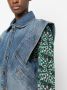 Ba&Sh Denim gilet Blauw - Thumbnail 5