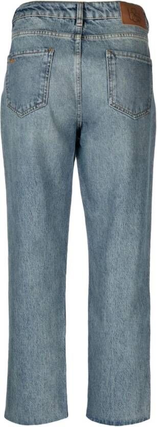 Ba&Sh Straight broek Blauw