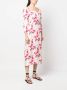 Ba&Sh Jurk met bloemenprint Wit - Thumbnail 3