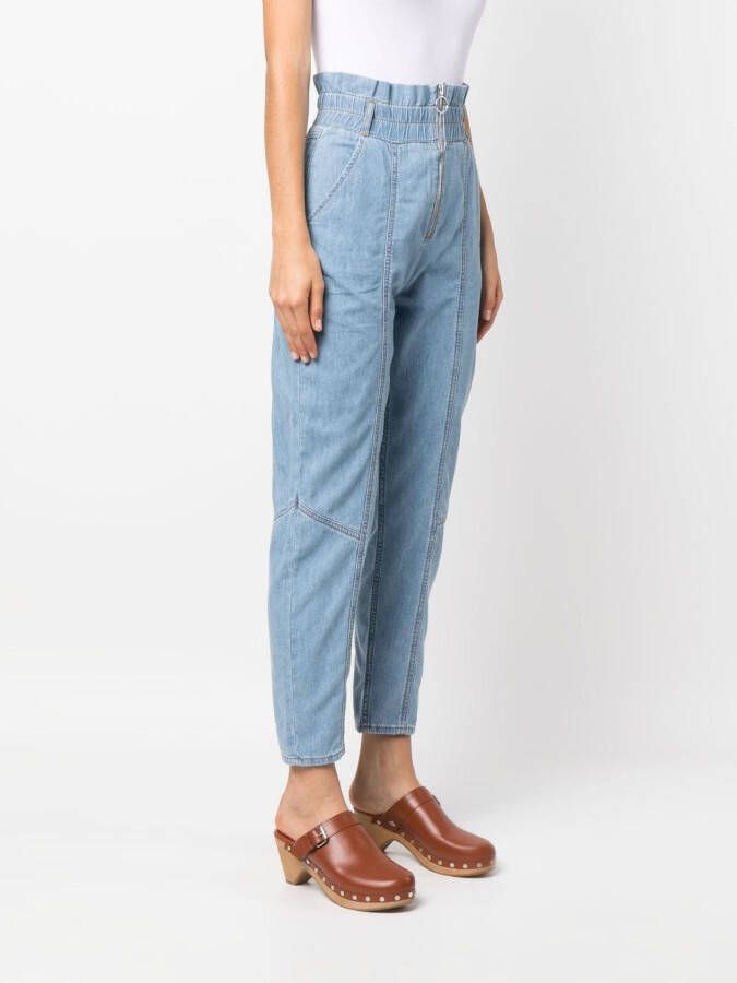 Ba&Sh High waist jeans Blauw