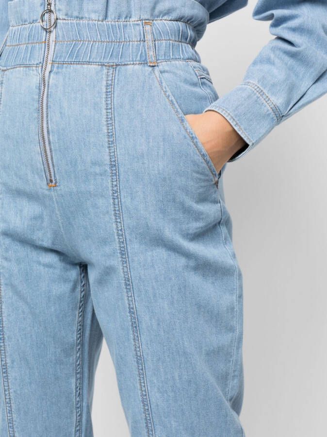 Ba&Sh High waist jeans Blauw
