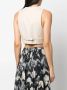 Ba&Sh Cropped gilet Beige - Thumbnail 4