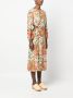 Ba&Sh Jurk met bloemenprint Beige - Thumbnail 3