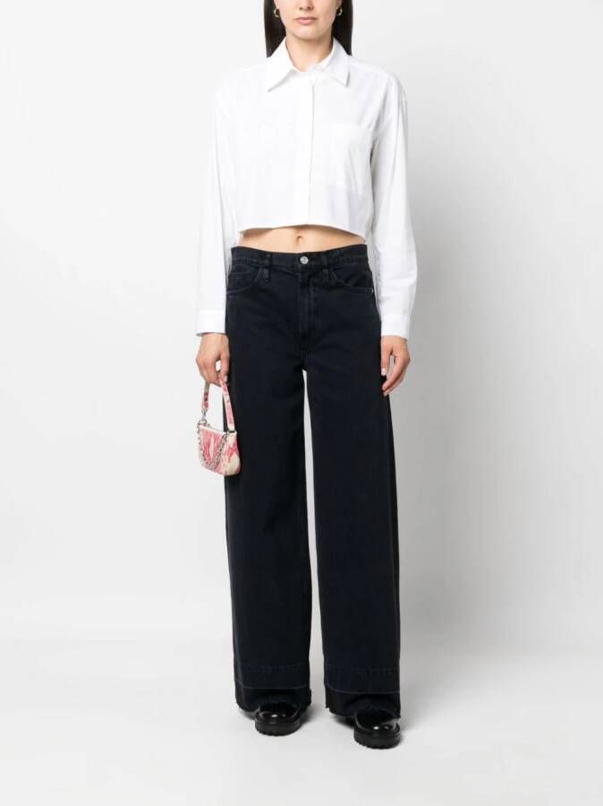 Ba&Sh Cropped blouse Wit