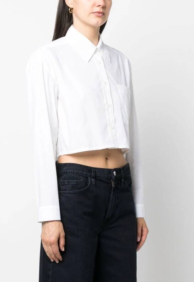 Ba&Sh Cropped blouse Wit