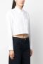 Ba&Sh Cropped blouse Wit - Thumbnail 3
