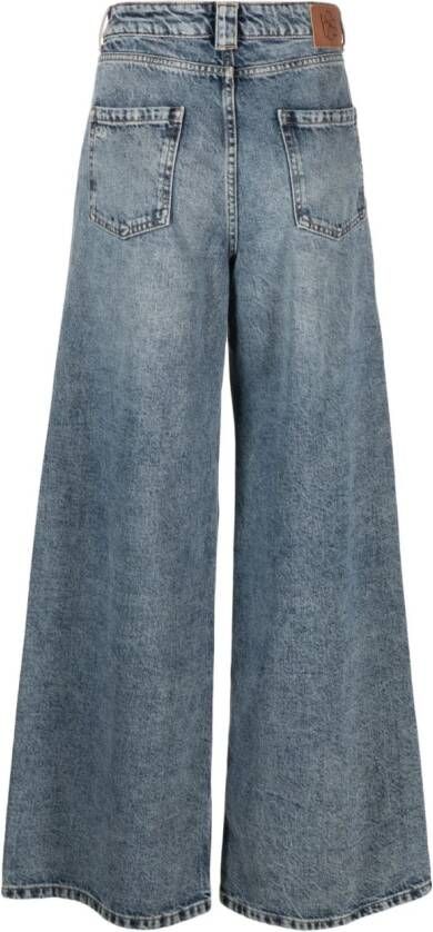 Ba&Sh Jeans met wijde pijpen Blauw