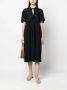 Ba&Sh Midi-jurk met borduurwerk Zwart - Thumbnail 2