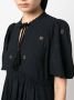 Ba&Sh Midi-jurk met borduurwerk Zwart - Thumbnail 5