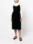 B+ab Midi-jurk met strikdetail Zwart - Thumbnail 3