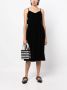 B+ab Midi-jurk met strikdetail Zwart - Thumbnail 5