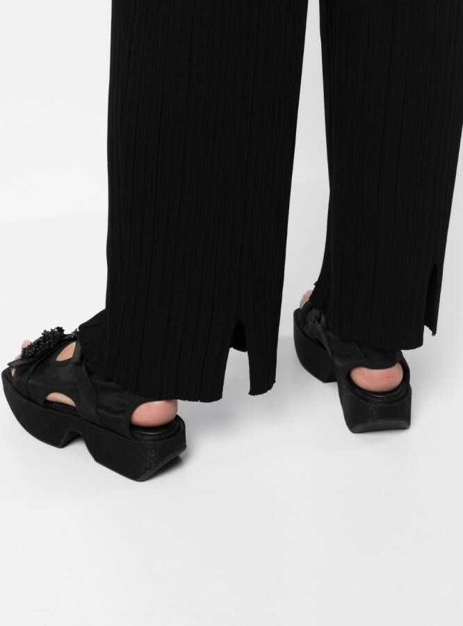 b+ab High waist broek Zwart