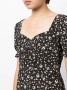 B+ab Midi-jurk met bloemenprint Zwart - Thumbnail 5