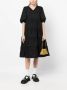 B+ab Midi-jurk met empiretaille Zwart - Thumbnail 2