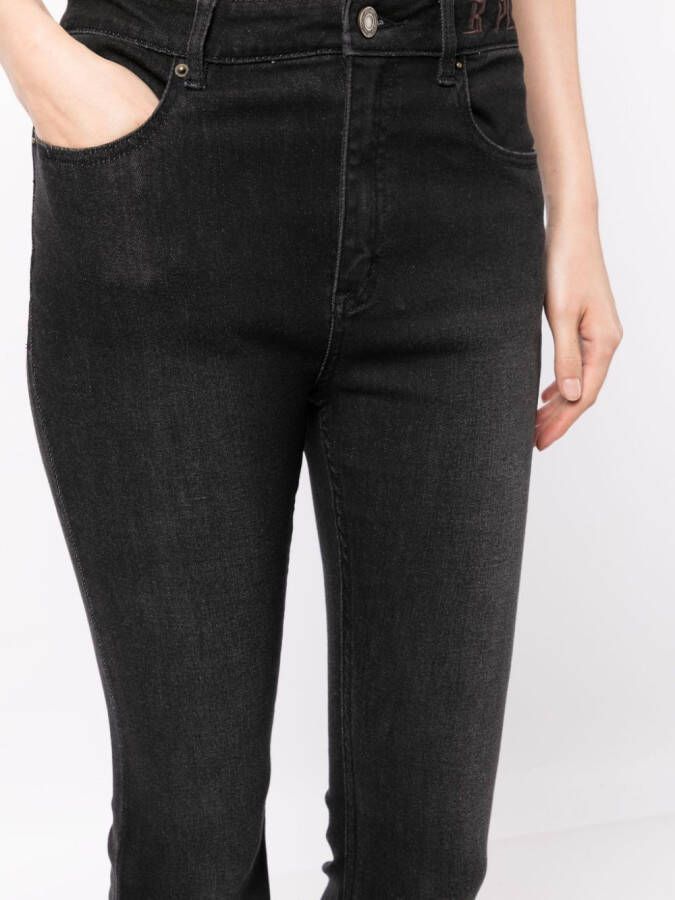 b+ab Flared jeans Zwart