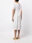 B+ab Midi-jurk met bloemenprint Wit - Thumbnail 4