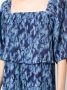 B+ab Midi-jurk met plissé-effect Blauw - Thumbnail 5
