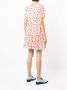 B+ab Mini-jurk met bloemenprint Rood - Thumbnail 4
