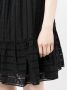 B+ab Mini-jurk met borduurwerk Zwart - Thumbnail 5