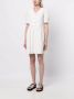 B+ab Mini-jurk met korte mouwen Wit - Thumbnail 3