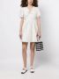 B+ab Midi-jurk met jacquard Wit - Thumbnail 2