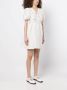 B+ab Midi-jurk met jacquard Wit - Thumbnail 3