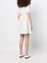 B+ab Midi-jurk met jacquard Wit - Thumbnail 4
