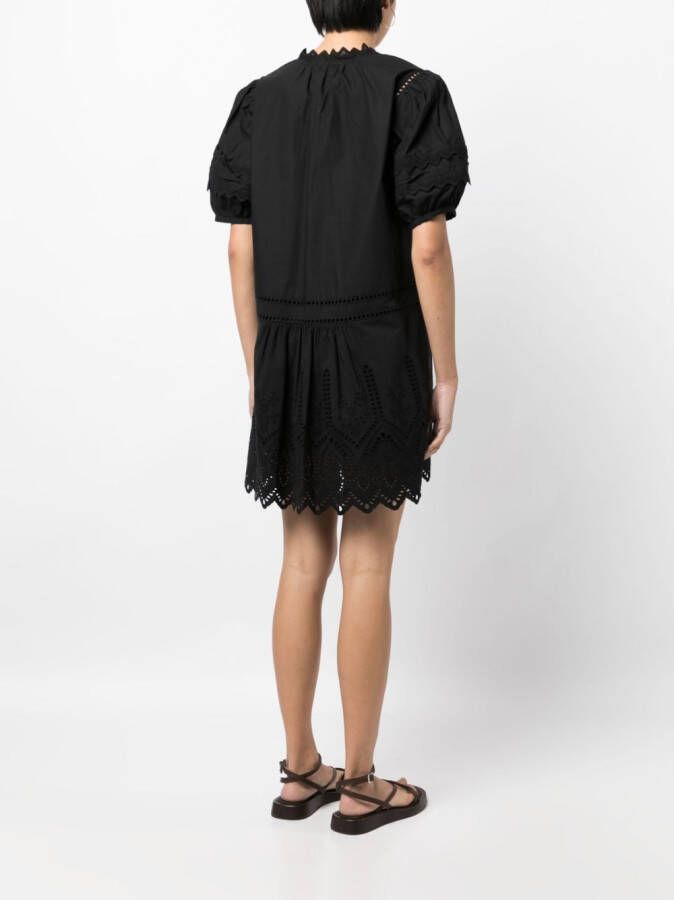 b+ab Gebreide mini-jurk Zwart