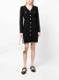 B+ab Ribgebreide mini-jurk Zwart - Thumbnail 2